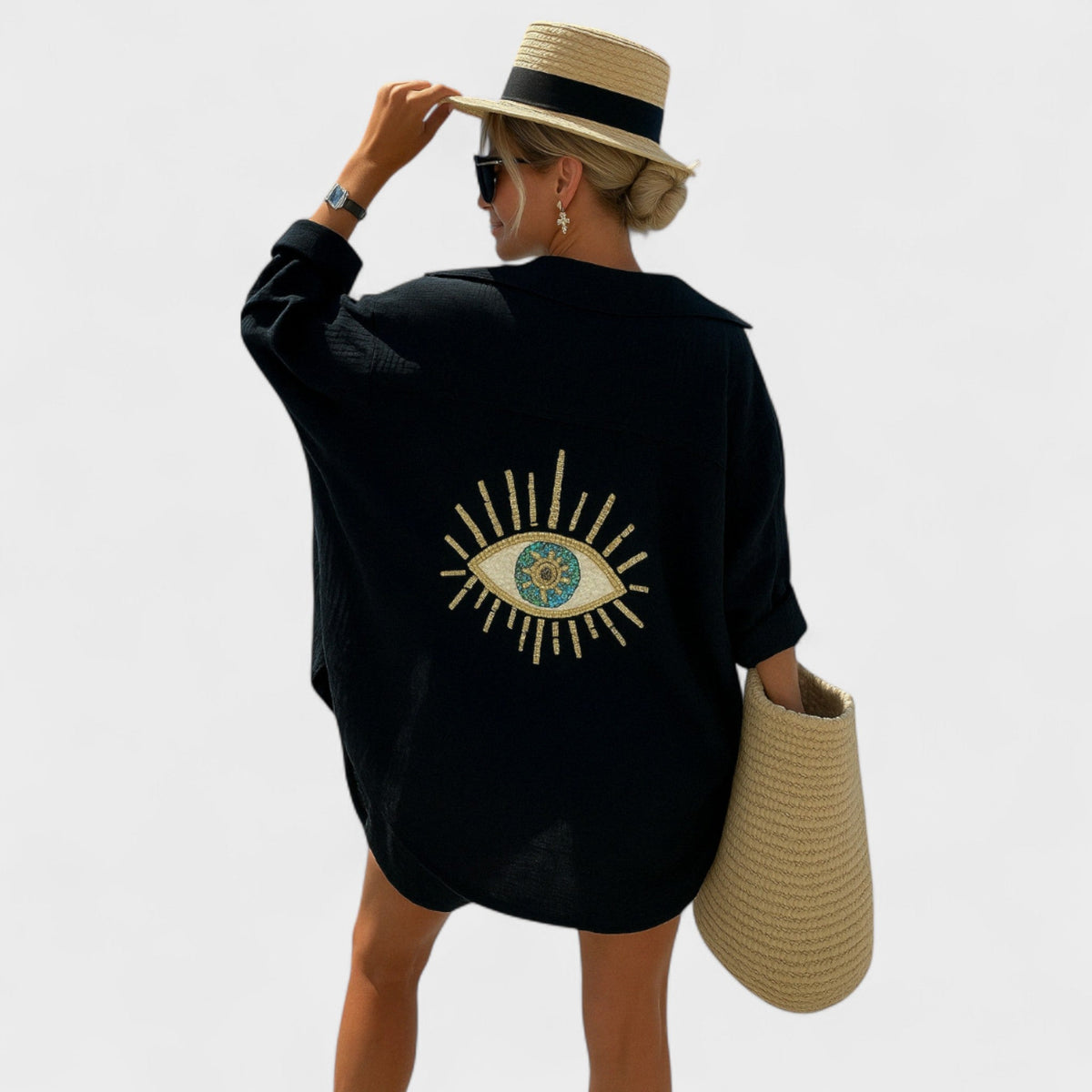 Alice - Camisa Casual Estilo Ibiza