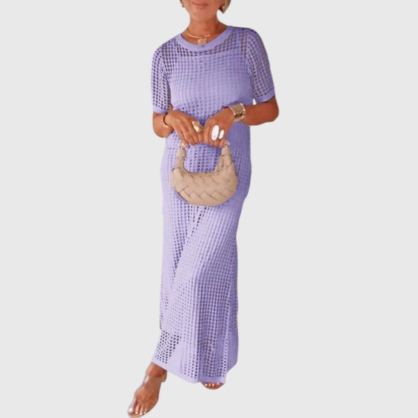 Rute - Vestido longo com recortes